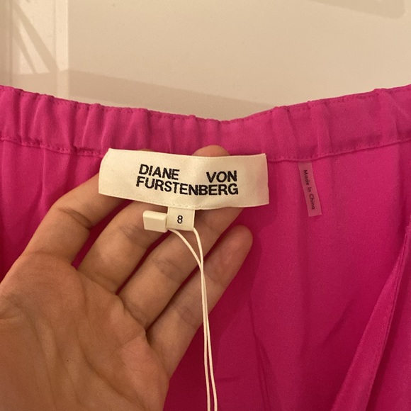 RARE silk skirt brand new with tags!  Pink and orange. - Picture 5 of 5